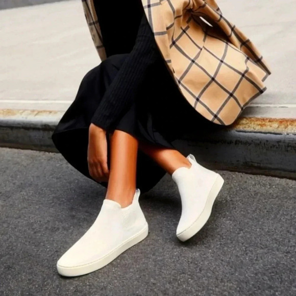 Rothy's The Chelsea Hi Top Sneaker Shoes women’s size 11/42 - Picture 14 of 16